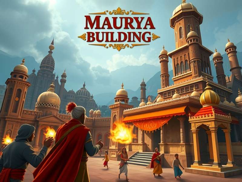 Maurya Might Empire Building gameplay screenshot